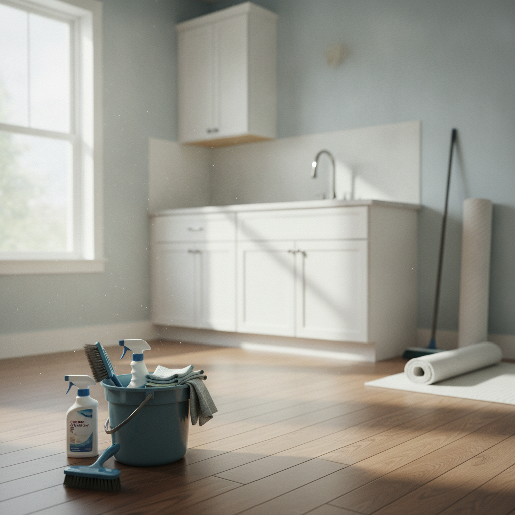 Move-In Cleaning - No Face and No Text